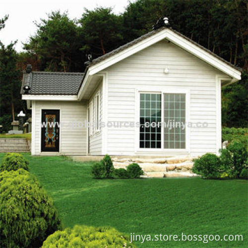 Prefab Villa with Environment-friendly Wooden Material, Luxury and Fashionable Style Design